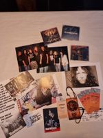 Vintage rock and metal memorabilia. Viele artikeln signiert