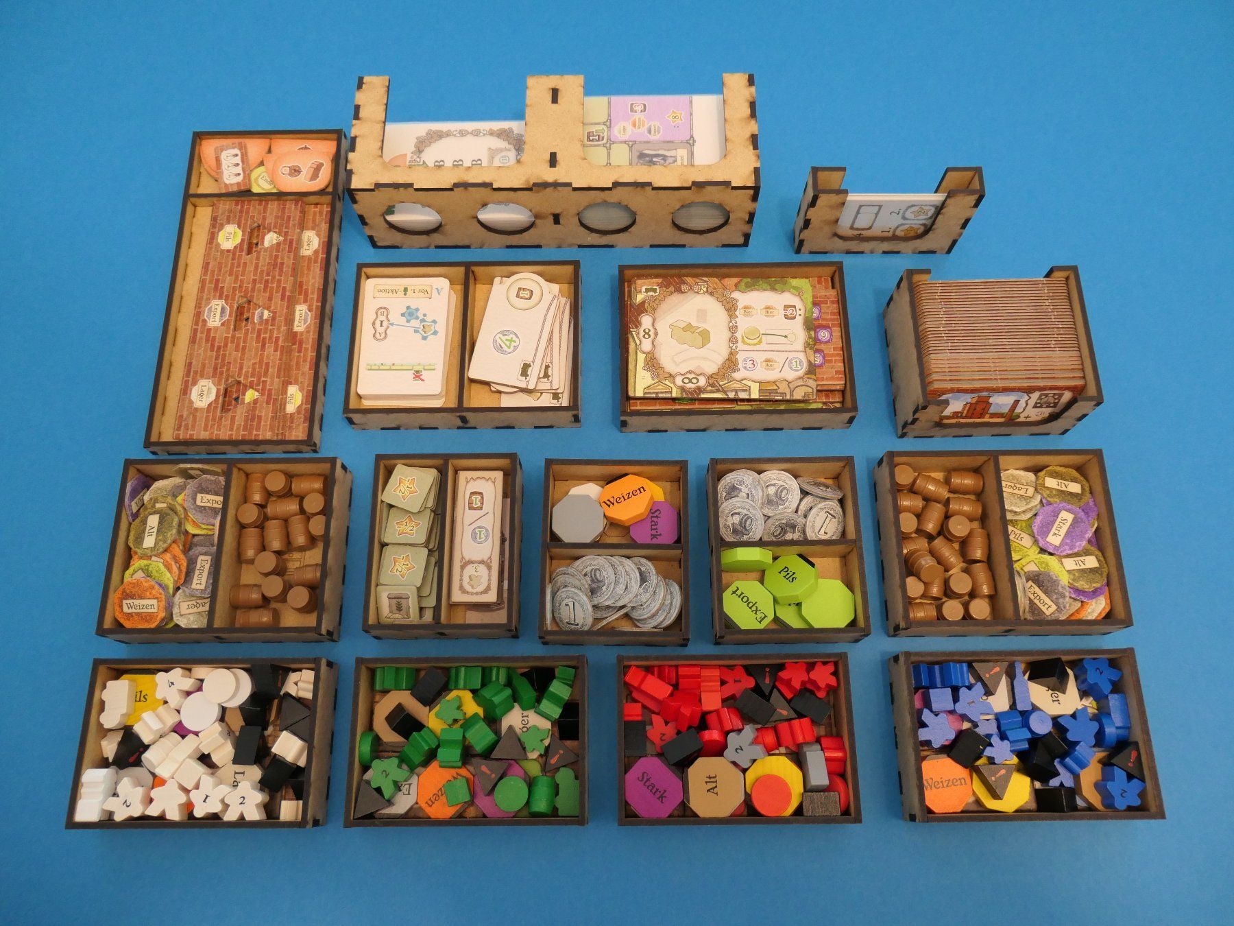 Giochi: Brettspiel Insert - Bier Pioniere – Nuovo e nell'imballaggio originale da Brunnen venduto da ronnyvorbrodt 1