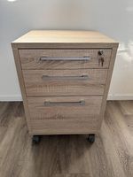 Büro Möbel mit 3 Schubladen, Schloss mit Schlüssel