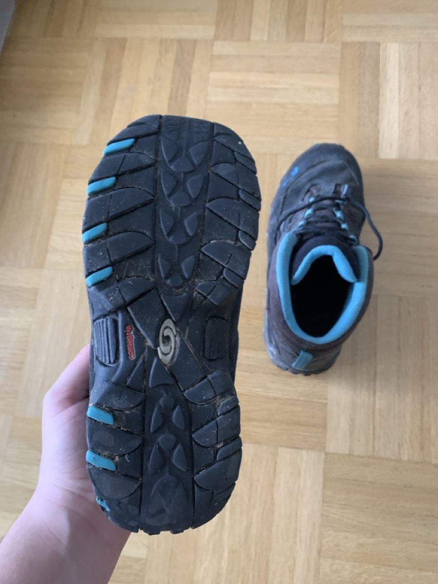 Salomon Scarpe da uomo: Wanderschuhe Salomon schwarz blau – Usato da Adligenswil venduto da mirkolini 3