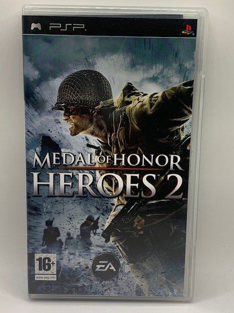 Jeu PSP Medal Of Honor Heroes 2 VF - Loose (boîtier Seul) - Bon état, Fonctionne Parfaitement