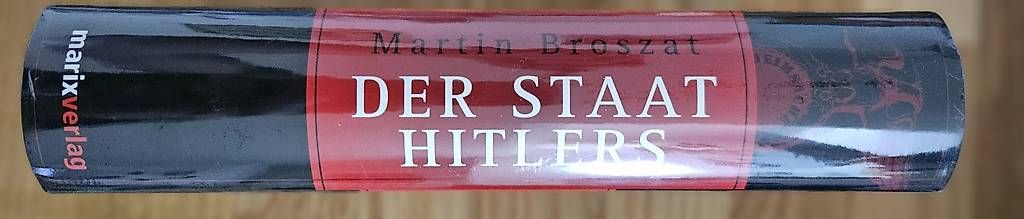 Libri: Der Staat Hitlers- Martin Broszat – Usato da Würenlingen venduto da grizzlyne1 2