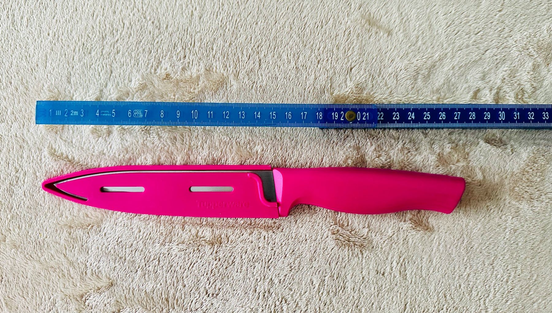 Tupperware Coltelli da cucina: Tupperware Küchenmesser/Gemüsemesser, pink – Nuovo (secondo la descrizione) da Wallbach venduto da paxnic 2
