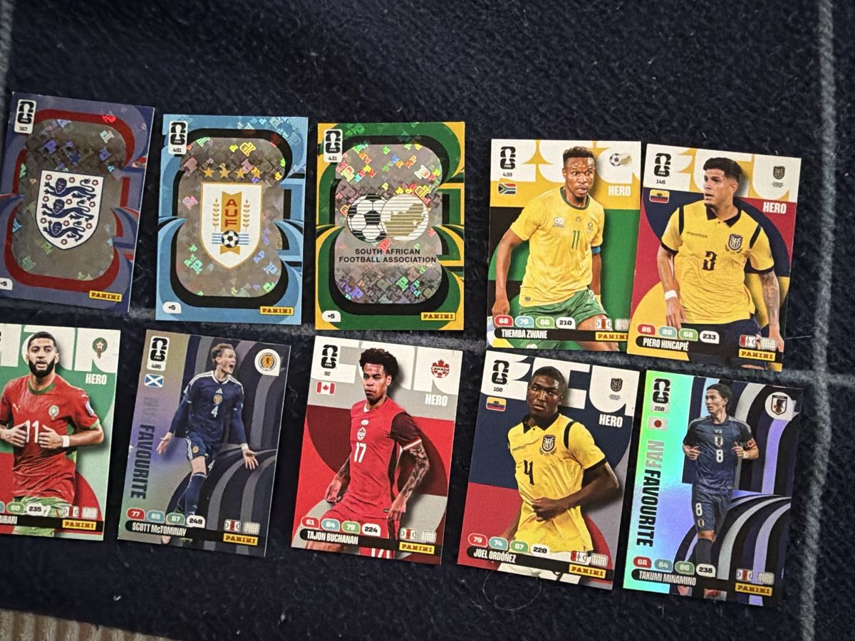 Panini Carte collezionabili: 10x Panini World Cup Trading Cards – Nuovo (secondo la descrizione) da Stallikon venduto da RTagel