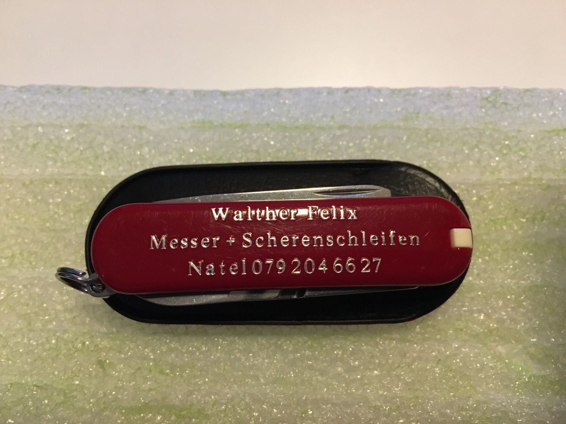 Victorinox Coltelli tascabile: VICTORINOX - Classic - Sackmesser - Rest. Winkelried – Usato da Andwil SG venduto da Rainboli 8