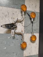 Töff Töffli Motorrad Blinker Set Verchromt