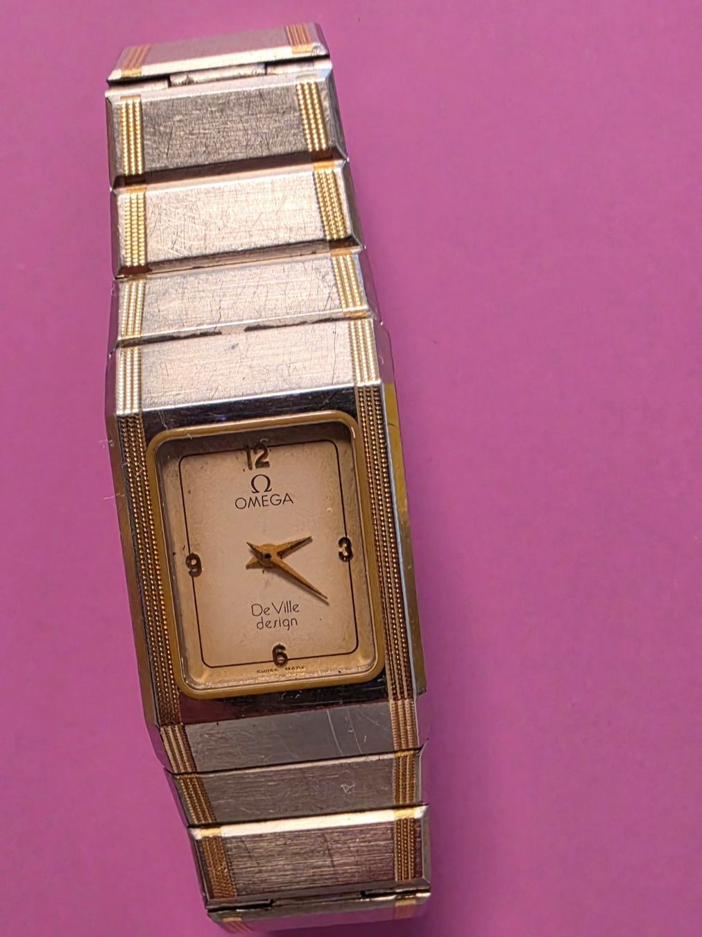 Omega Orologi: OMEGA DE VILLA DESIGN DAMEN – Difettoso da Neftenbach venduto da Taschen-Uhren
