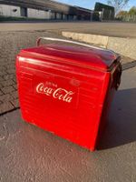 Vintage Coca-Cola Kühlbox/Cooler Box Metall 50s 60s-Org.USA