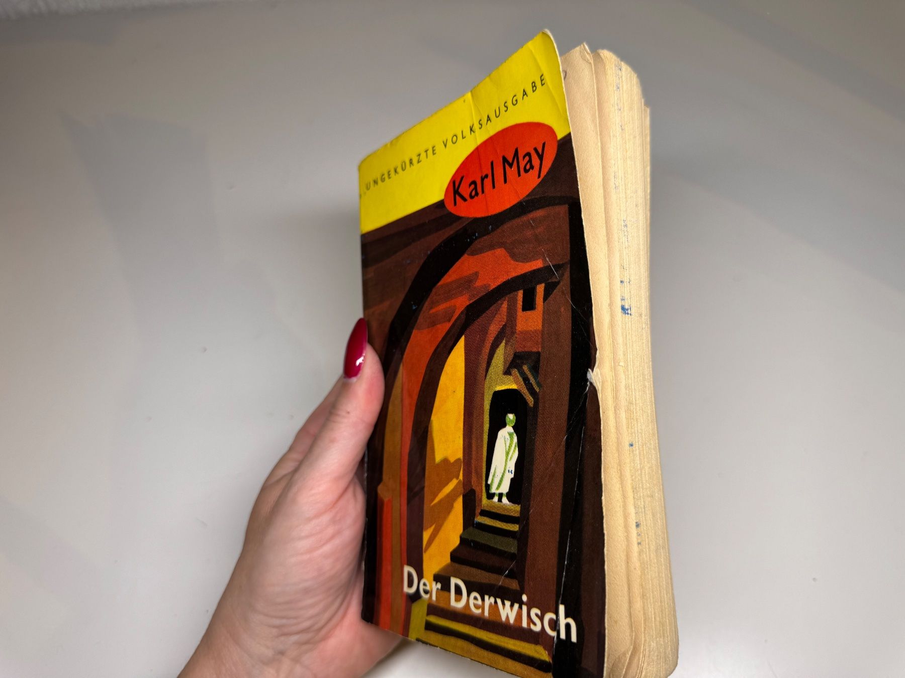 Libri: ROMAN: Karl May, Der Derwisch – Usato da Grosswangen venduto da Kleine.Knoepfe 1