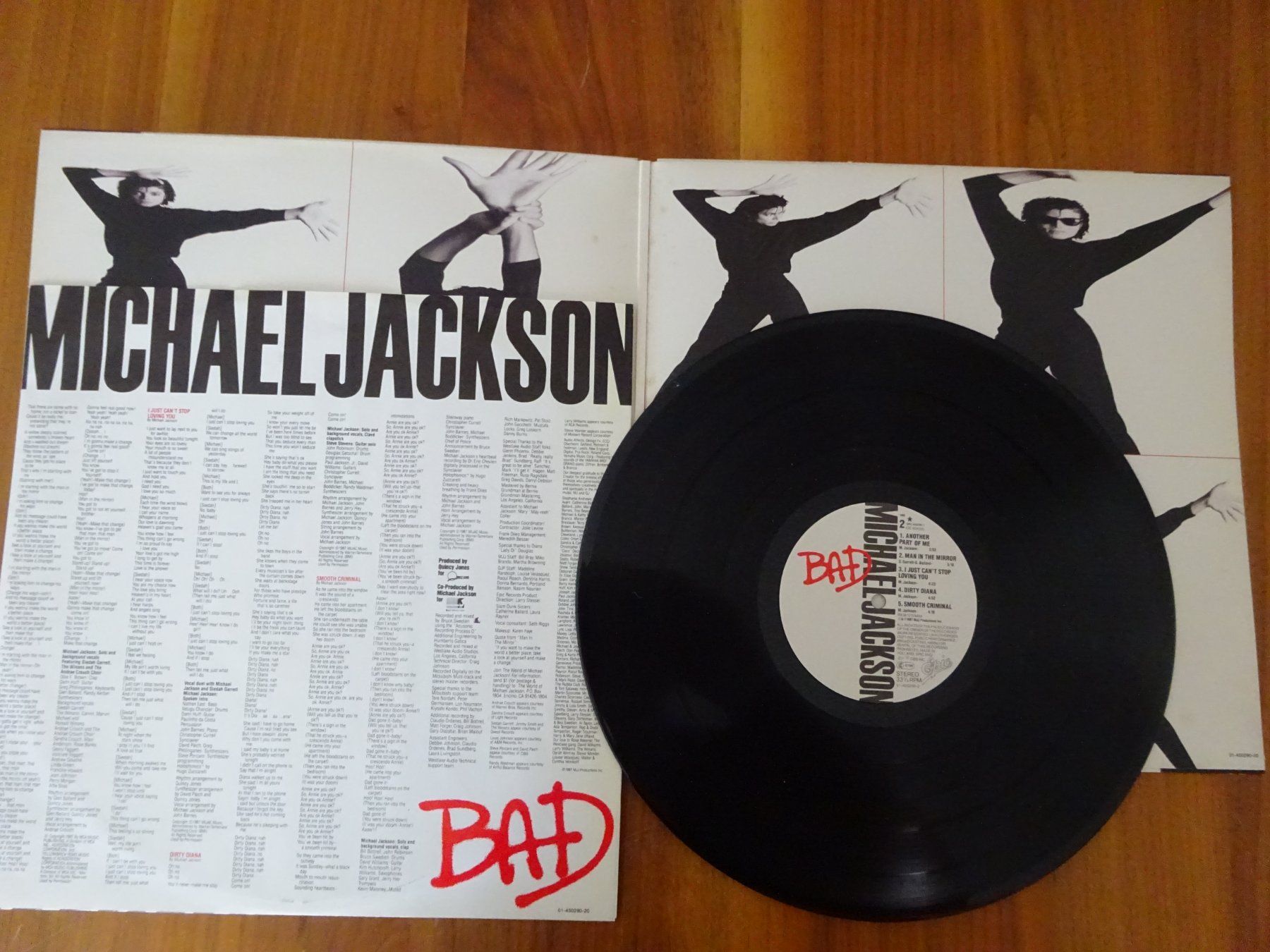 Schallplatten: MICHAEL JACKSON ** BAD – Gebraucht aus Luzern von xrayspex99 2