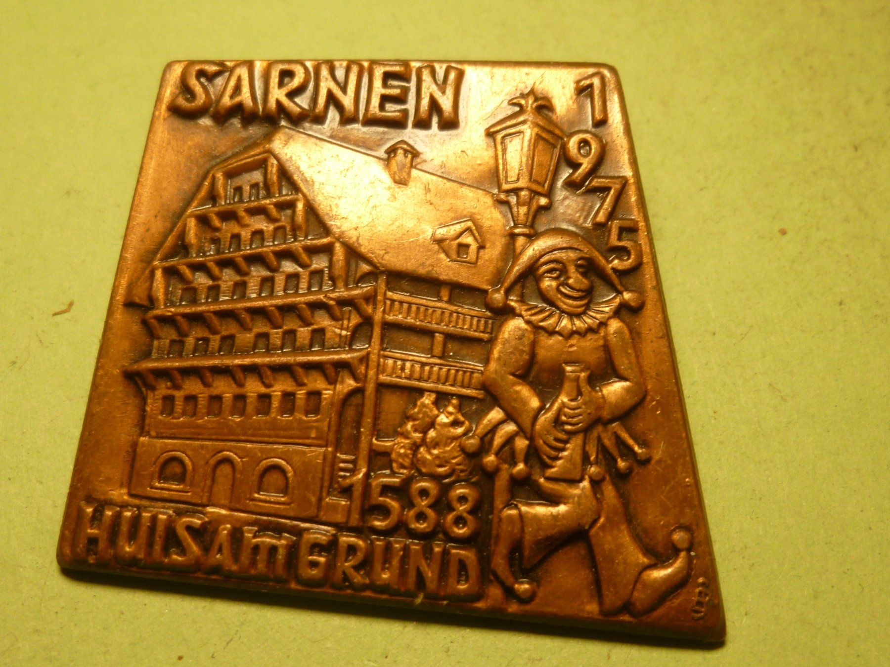 Plaquettes & Badges: SARNEN 1975 BRONZE – D'occasion à Ried (Muotathal) par Mandarin02