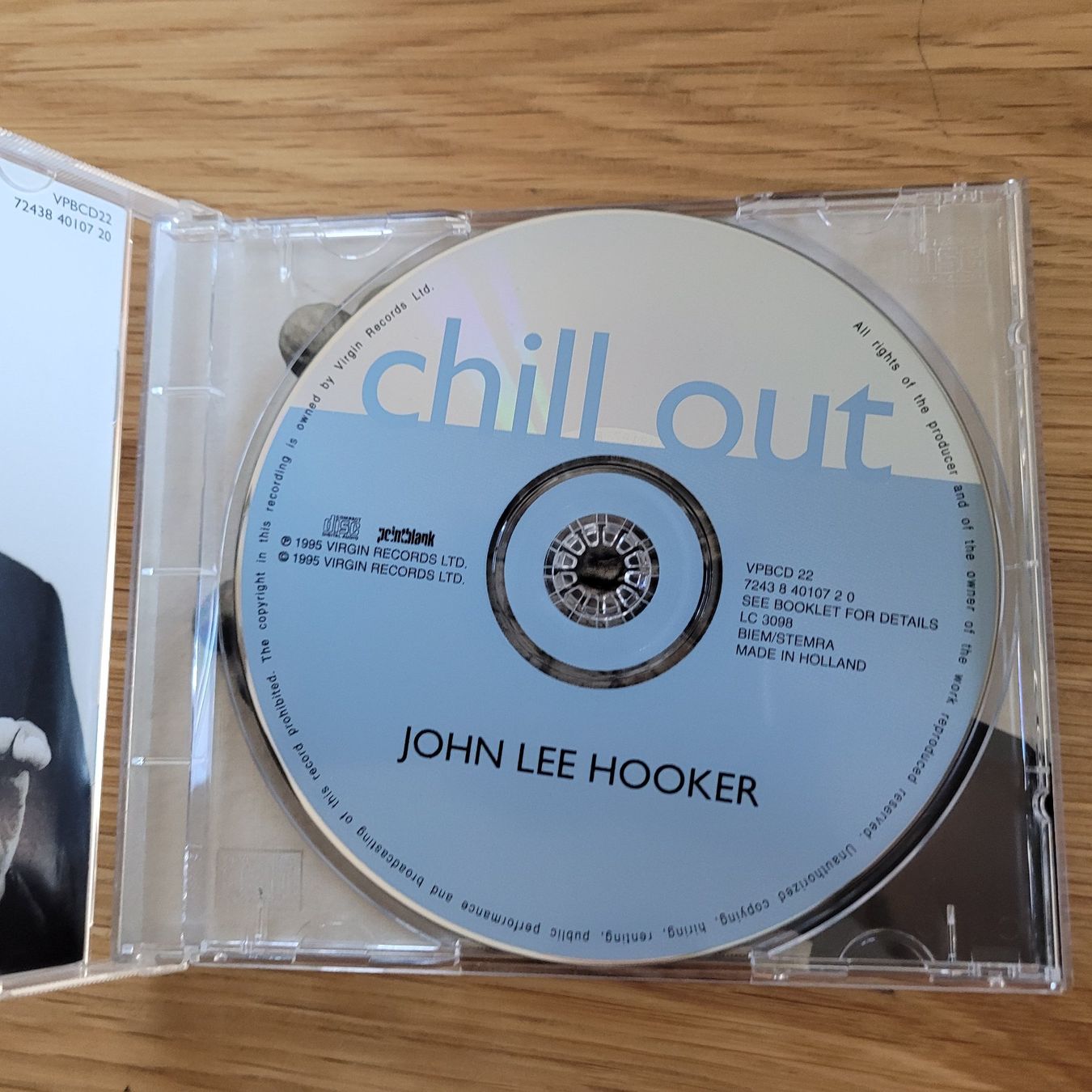 CD: CD John Lee Hooker Chill Out – Usato da Biel/Bienne venduto da Destockweb 1