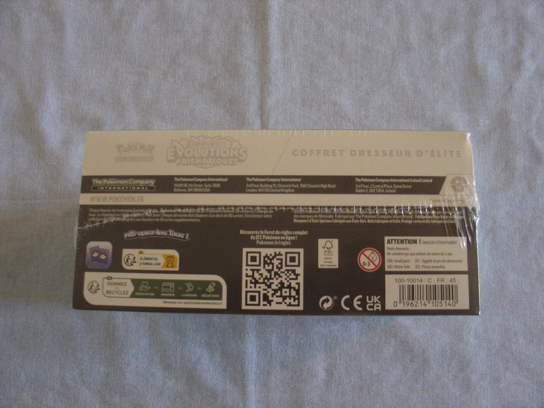 Pokémon Carte collezionabili: Pokémon box ETB "évolutions prismatiques", 2025, état neuf – Nuovo e nell'imballaggio originale da porrentruy venduto da coco7067 2