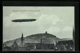 Durlach-Turmberg, Zeppelin-Luftschiff 
