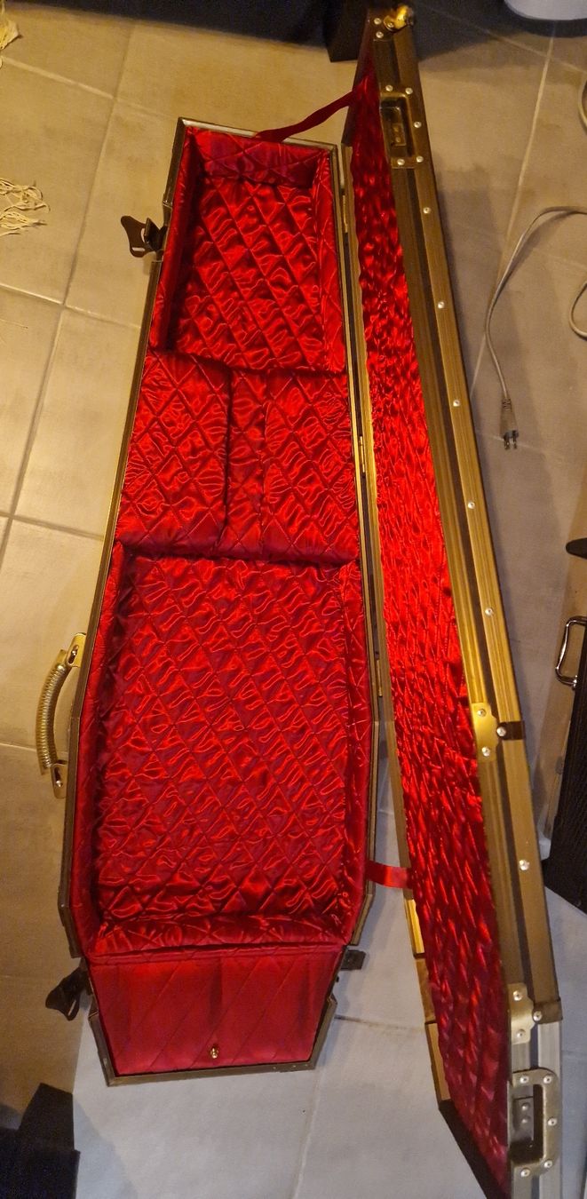 Strumenti musicali: coffre / case guitar warwick cercueil – Usato da Bramois venduto da Djoule87
