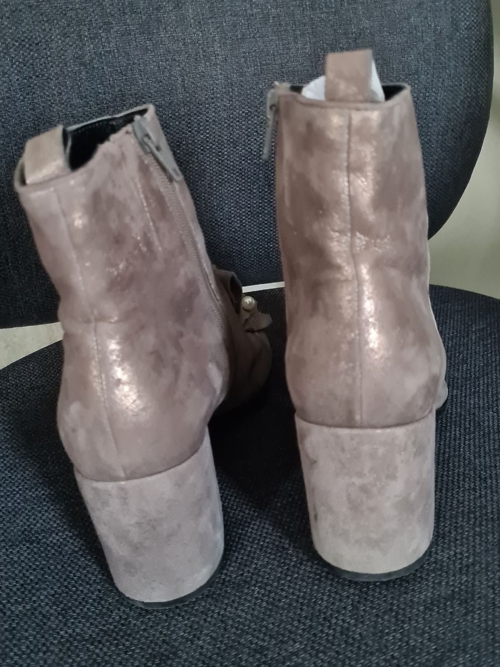 Kennel + Schmenger Damenschuhe: KENNEL&SCHMENGER STIEFELETTE BRONZE/ROSA GR.39 – Gebraucht aus Adlikon von jahr01 6