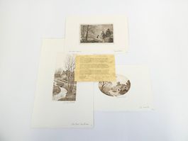Radierungen von Jean Ridez