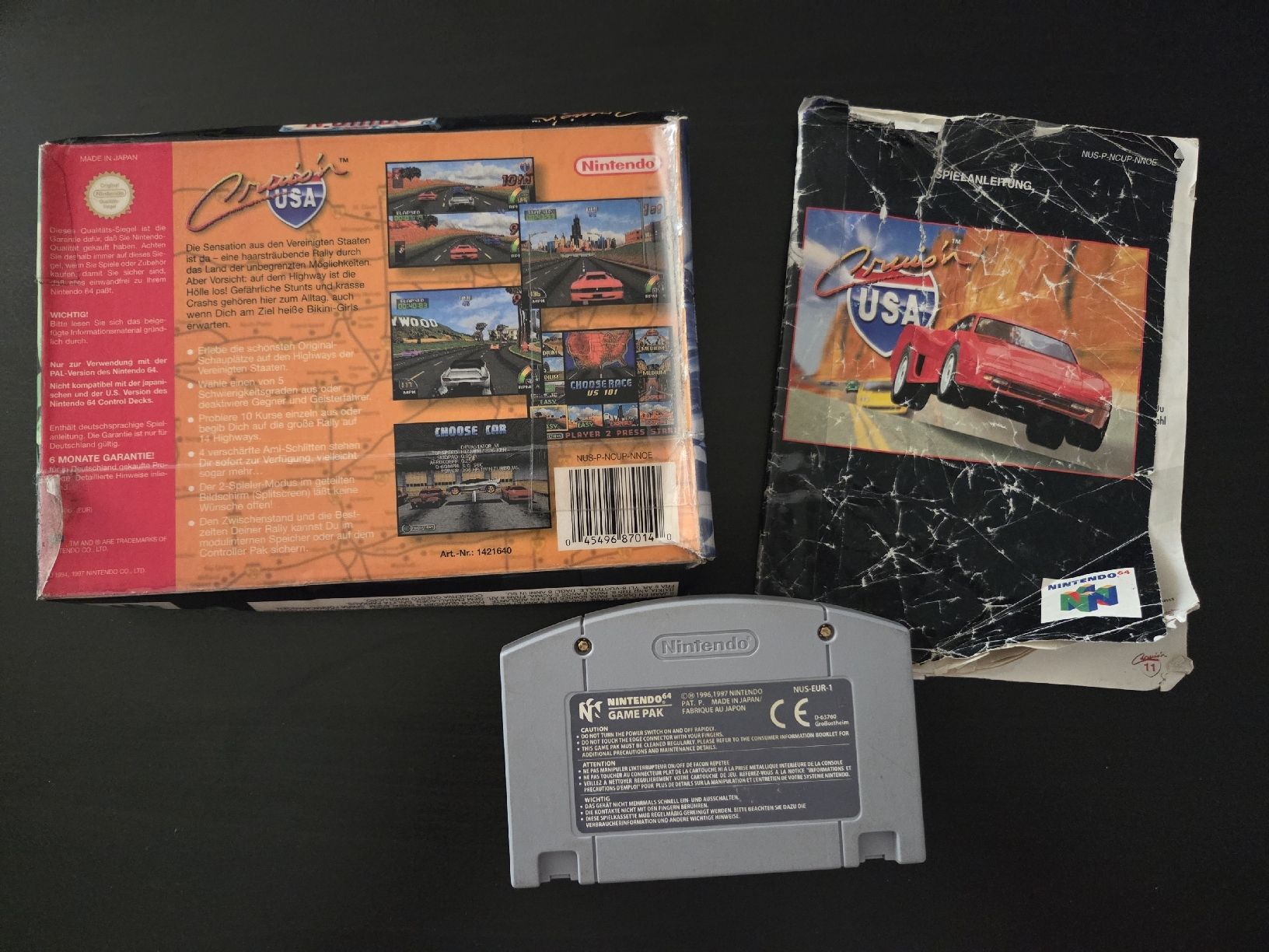 Nintendo Giochi: Nintendo 64 Cruisn USA  – Usato da Embrach venduto da Kai15 1
