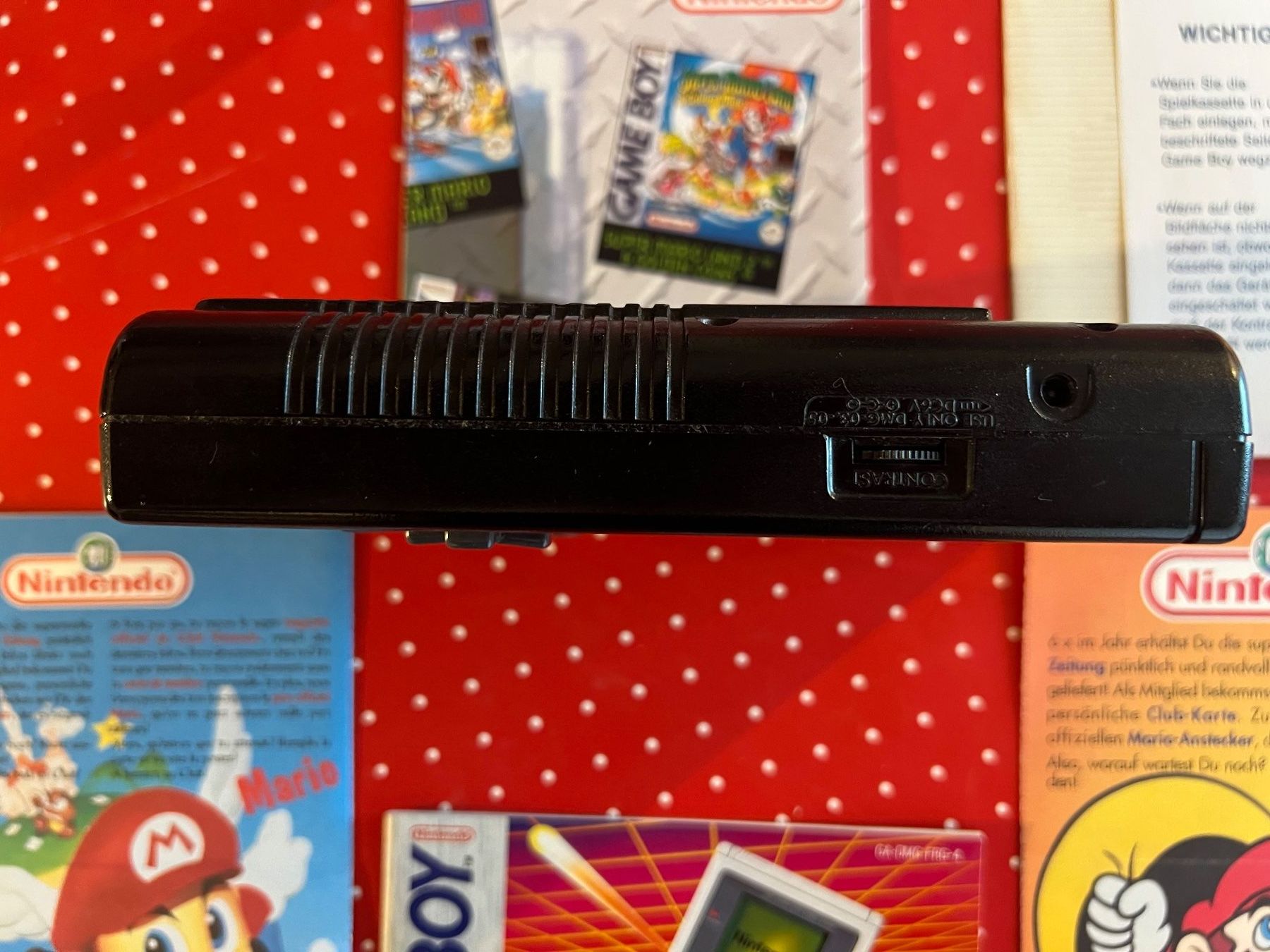 Nintendo Console: GAMEBOY BLACK with NAIL SCALE game, working, nice optic! – Usato da Astano venduto da hyperion-atlas 5