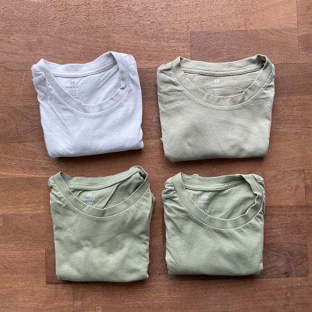 T-Shirt-Paket, H&M, Gr. S