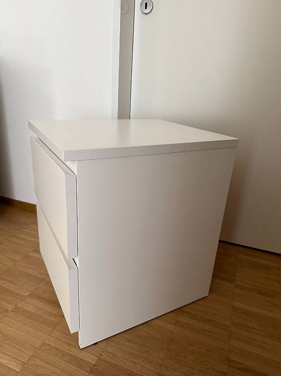 Cassettiere: Weisse Kommode Malm (mini) mit 2 Schubladen – Usato da Aarau venduto da diinch 3