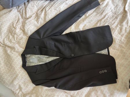 Blazer Unikat schwarz