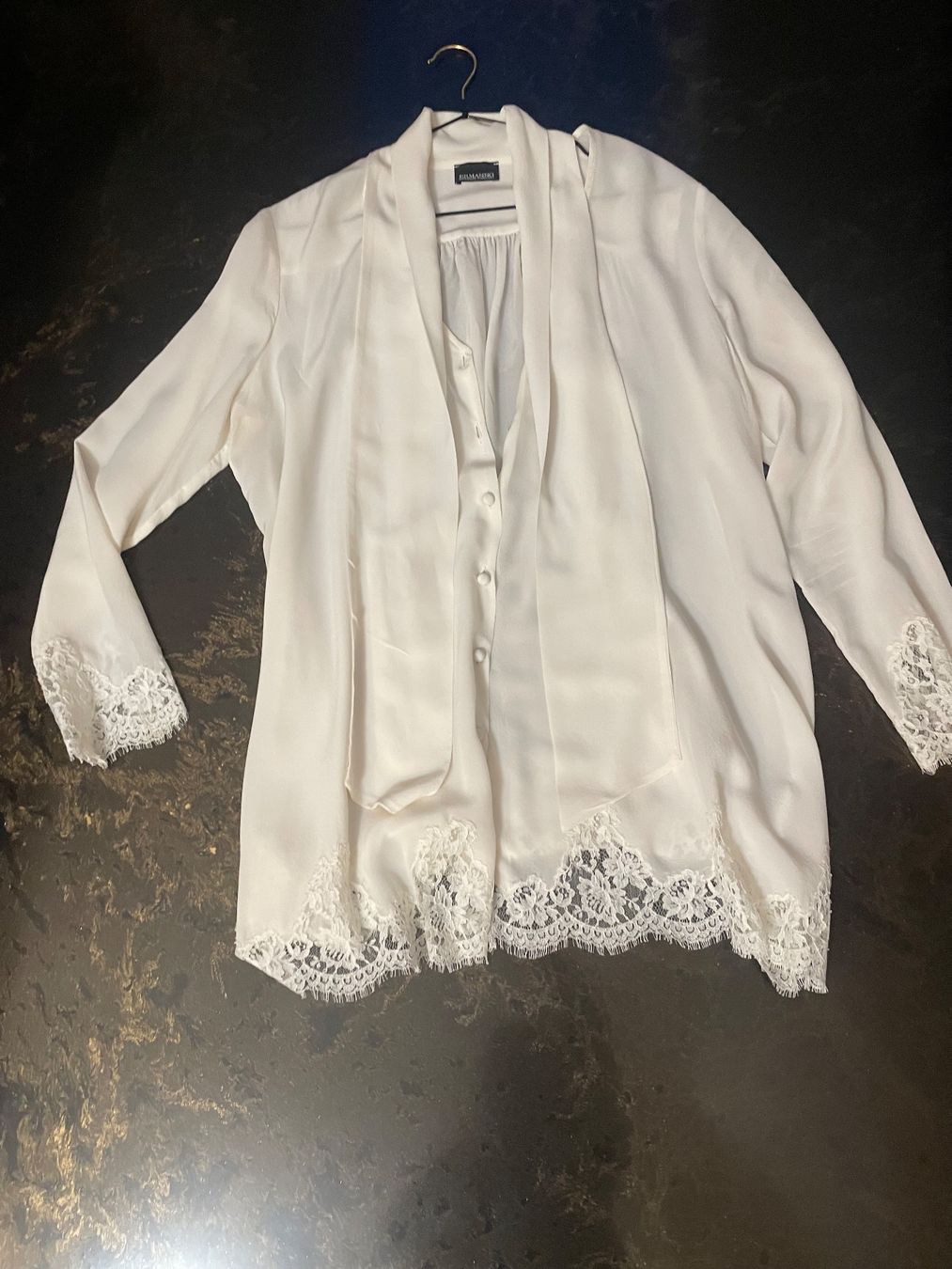 Camicette: Ermanno Scervino Hemd - Seta Seide – Usato da Minusio venduto da Pink222 9