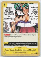 One Piece Never Underestimate the Power .... OP09-116 C