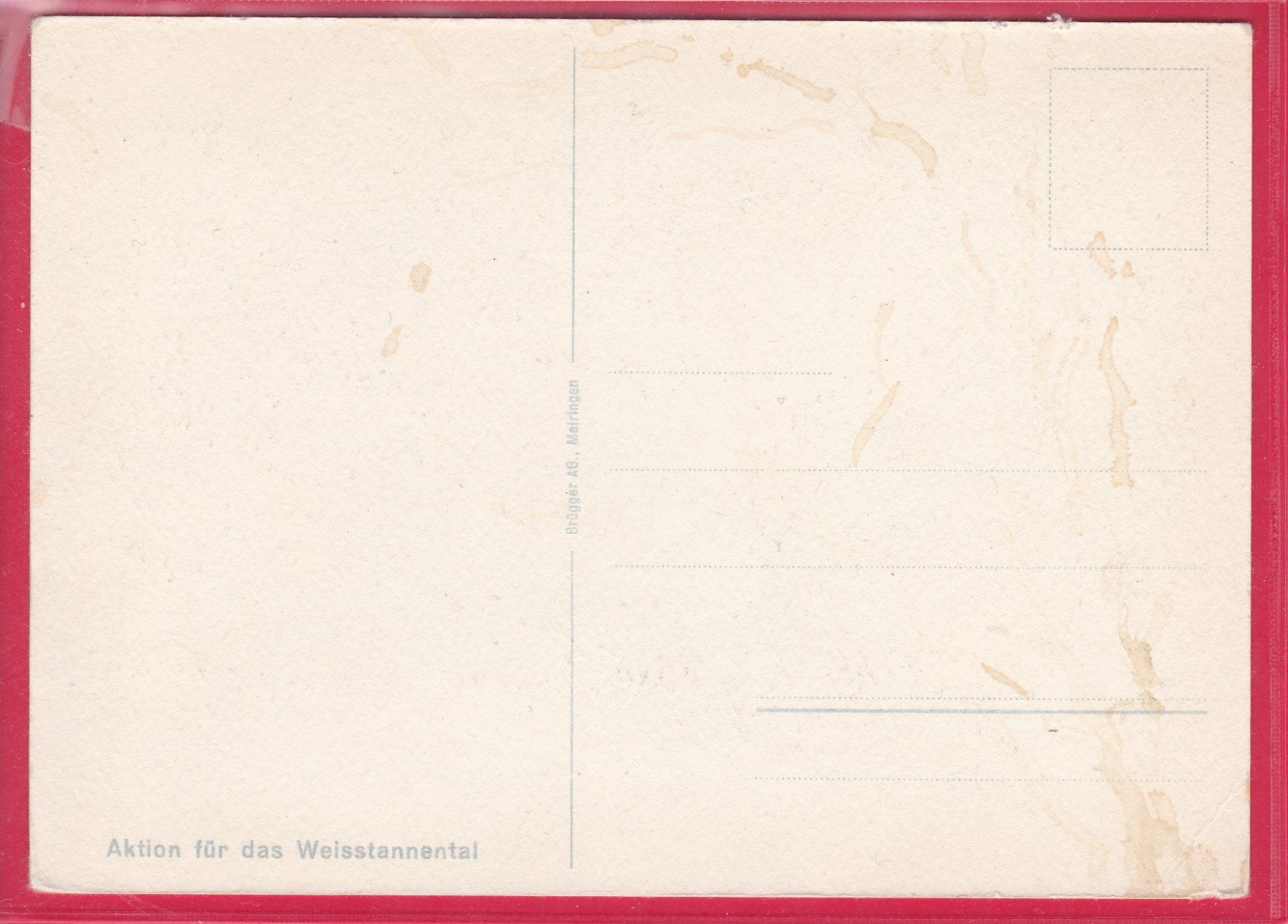 Cartoline postali: AUSDAUER UND BEHARRLICHKEIT ERFORDERT UNS'RE HARTE ZEIT – Usato da Oberrieden venduto da Gebirgsstelze 1