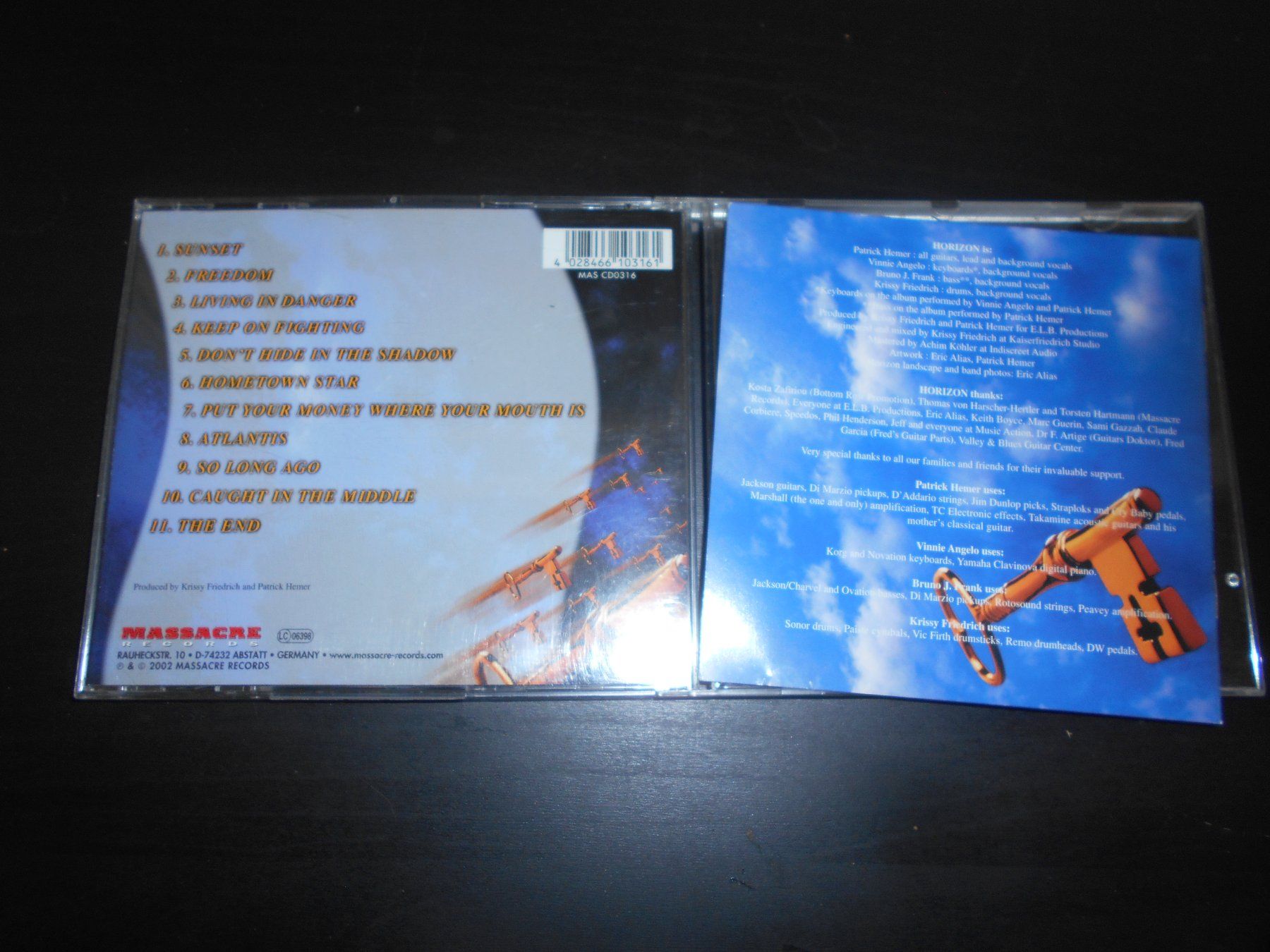 CDs: Horizon – The Sky's The Limit / 2002 – Gebraucht aus Aarberg von witchhunter01 1