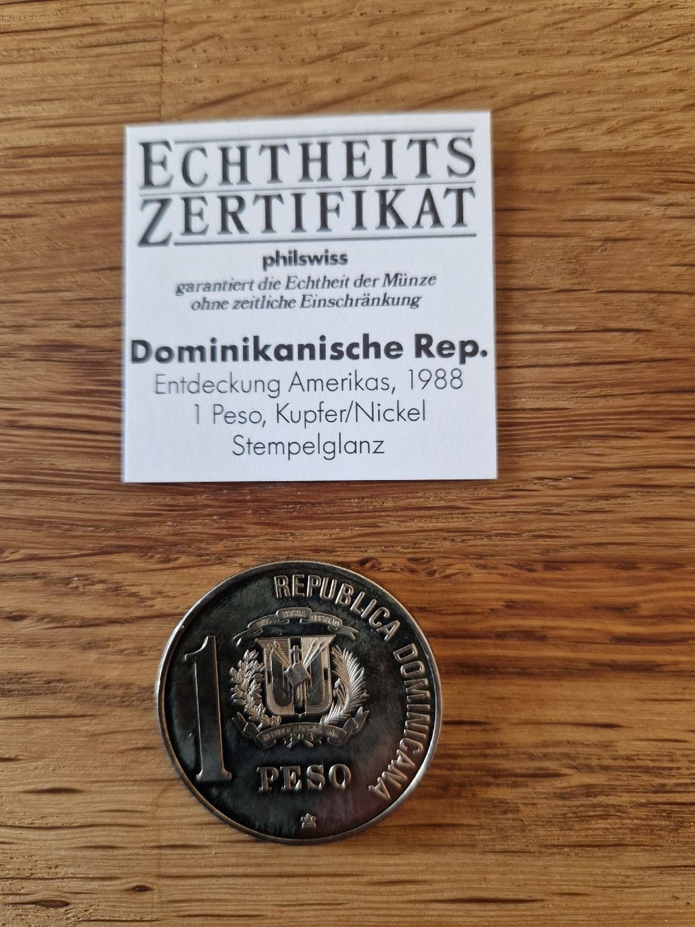 Tutti le monete: Münze "Entdeckung Amerikas" – Usato da Schwendibach venduto da BreitschGiu 1
