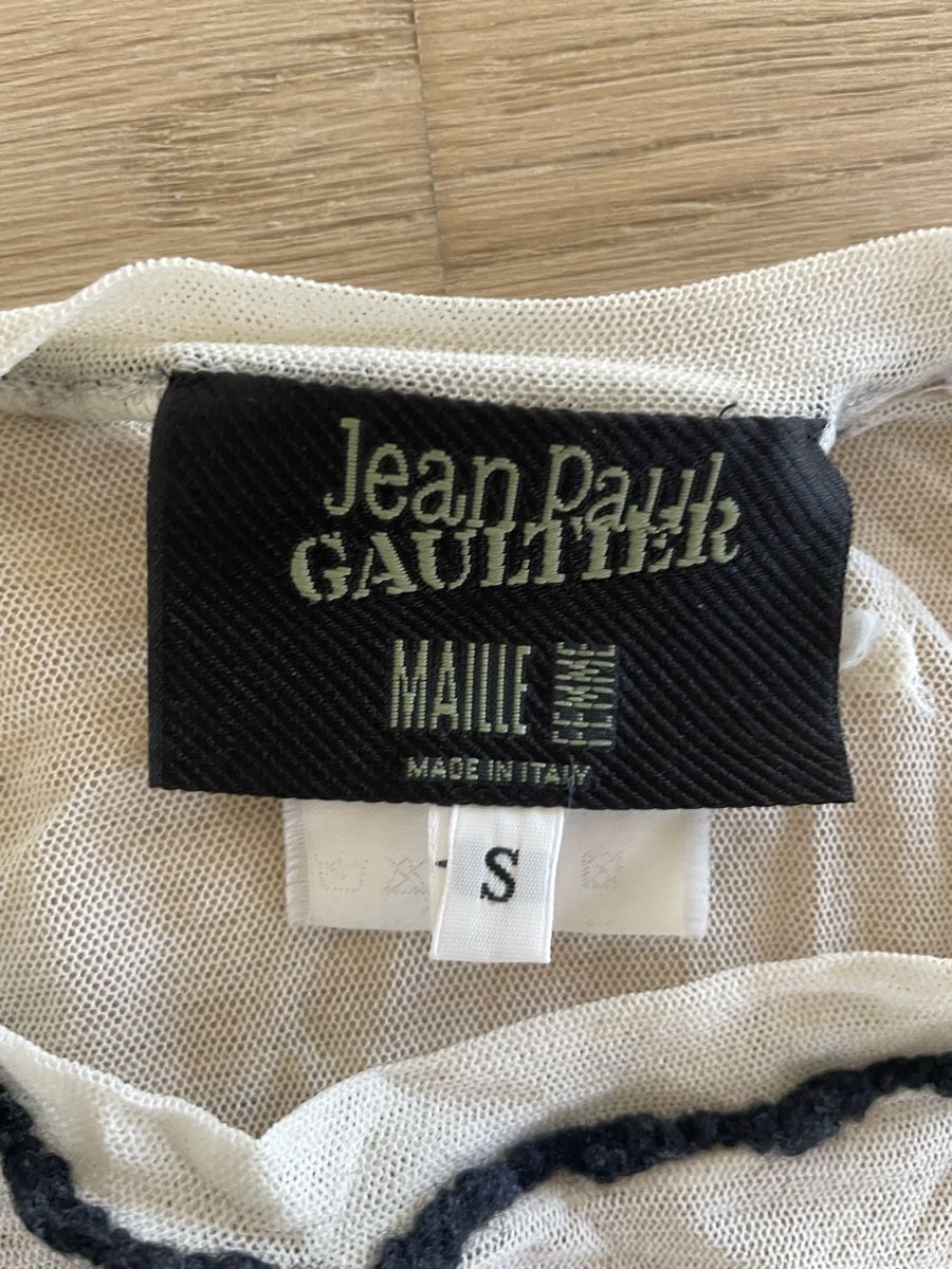 Jean Paul Gaultier Top: Jean Paul Gaultier Mesh Top – Usato da Ecublens VD venduto da Max_b5fw 1