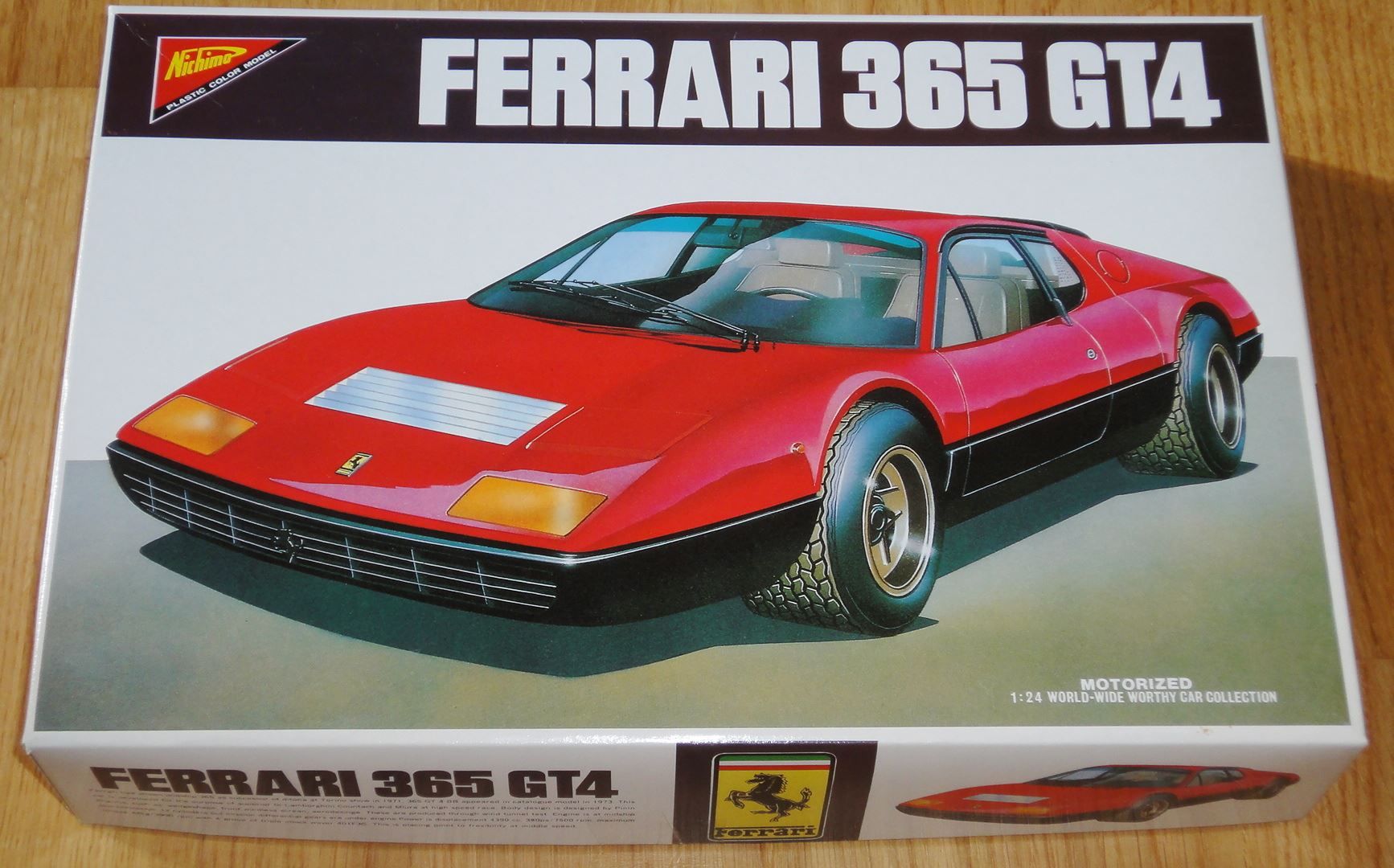 Kit di modellismo & Modellini statici: NICHIMO FERRARI 365 GT4 1:24 – Nuovo (secondo la descrizione) da Frümsen venduto da Malibu69