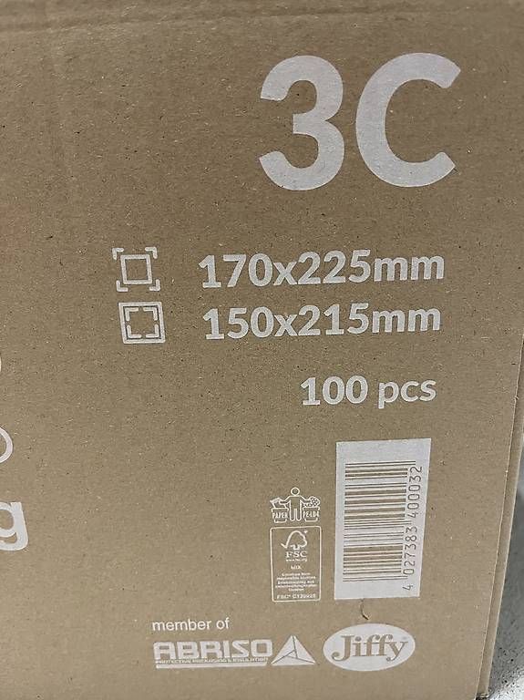 Couverts & Versandtaschen: 3C Couverts (600 Stk. oder je Karton à 100Stk.) – Neu und originalverpackt aus Hinwil von Celine_2124 2