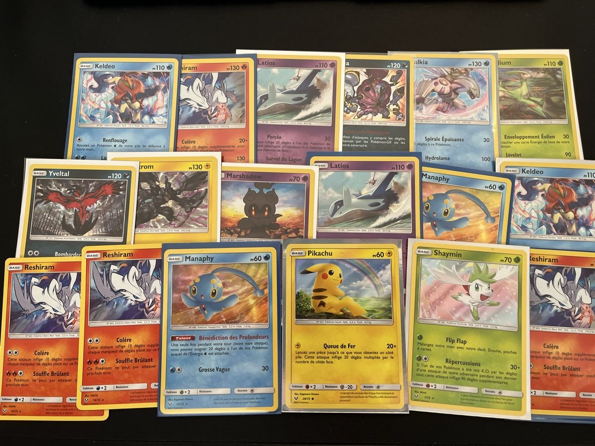 Pokémon Sammelbilder & Trading cards: 18 cartes Pokémon Holographique SL Légendes Brillantes FR – Neu (gemäss Beschreibung) aus Les Avanchets von lunedeneige.shop