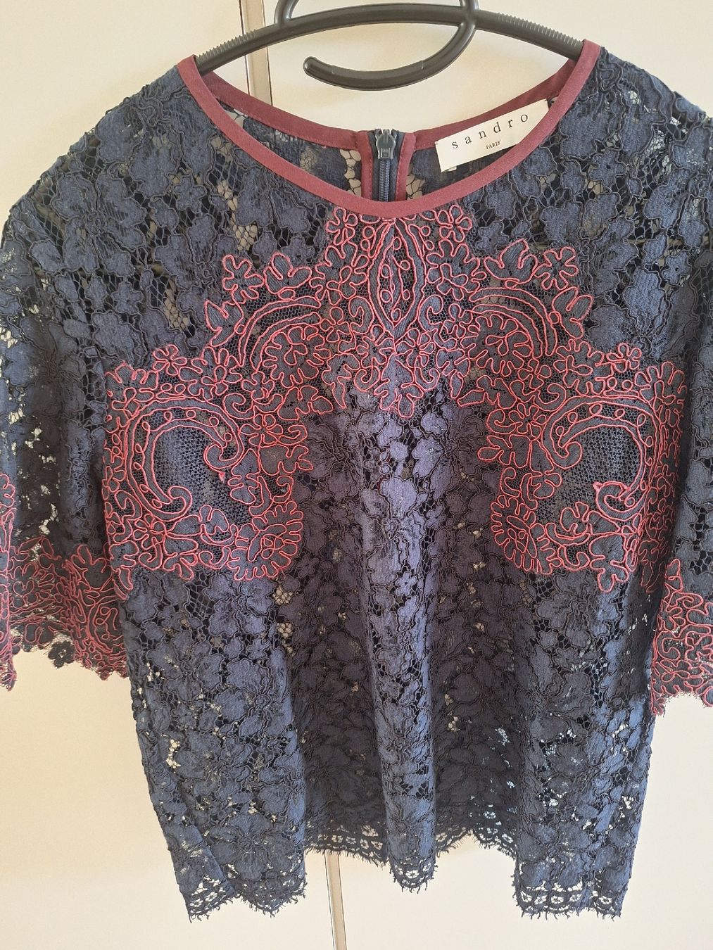 Sandro Camicette: Bluse, Marke Sandro Paris, Gr. 36-38 – Usato da Bremgarten b. Bern venduto da tiz_x5xc 1