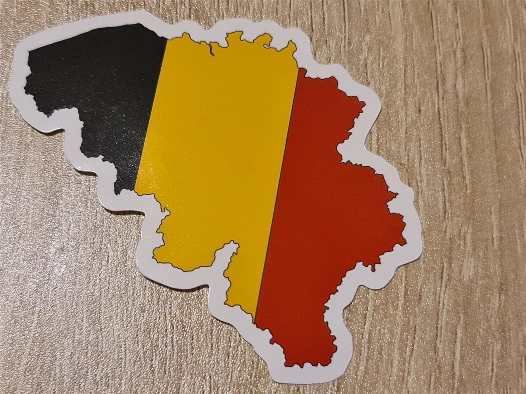 Sticker: Sticker Aufkleber Belgien – Nuovo e nell'imballaggio originale da Dintikon venduto da Vexi