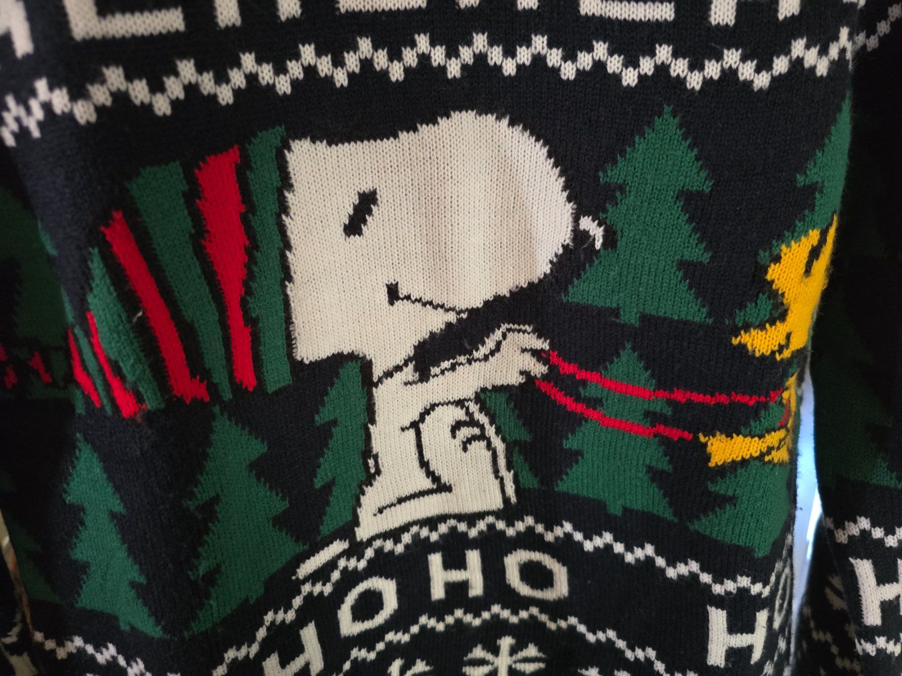 H&M Maglioni & Felpe: Schöner Strickpullover Snoopy, Peanuts Gr. S – Usato da Reute AR venduto da Angelwungs 1