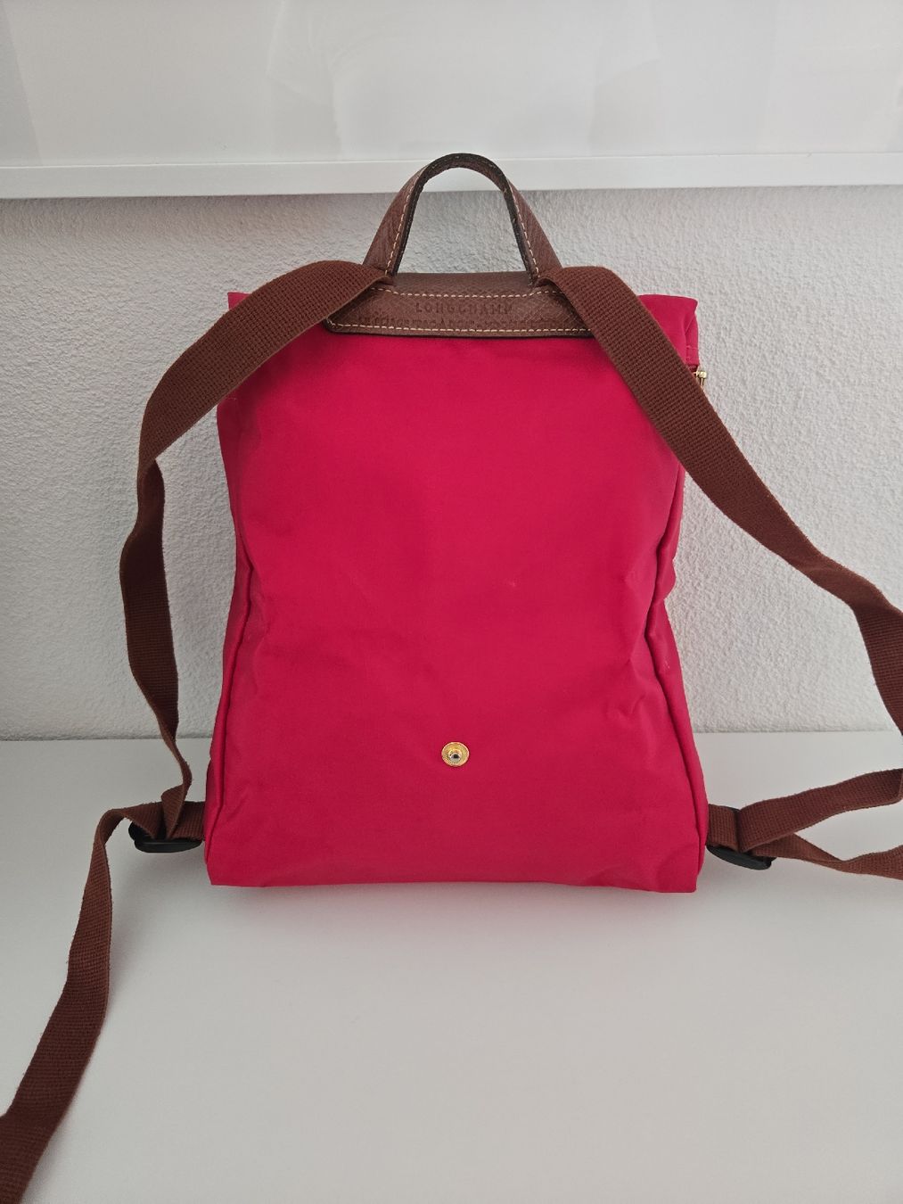 Longchamp Rucksäcke: Longchamp Le Pliage Rucksack Rot – Gebraucht aus Weinfelden von lexamo94 5