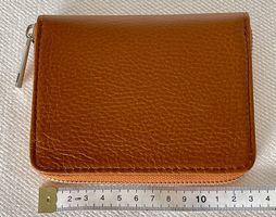 Portemonnaie Leder Camel neu