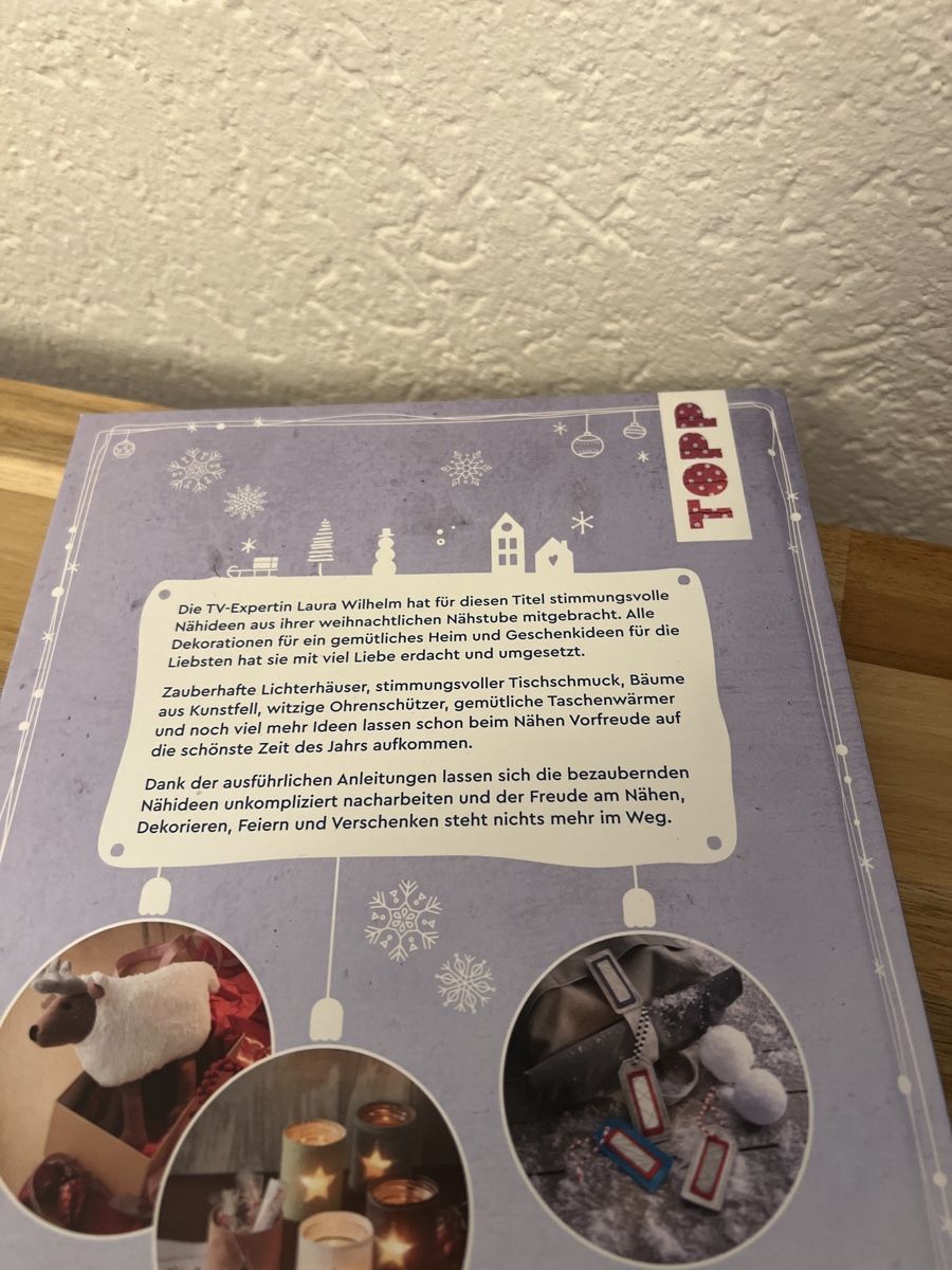 Libri: Weihnachts-Nähbuch Deko & Geschenke nähen – Nuovo (secondo la descrizione) da Seon venduto da Sunny-Schmuck78 1