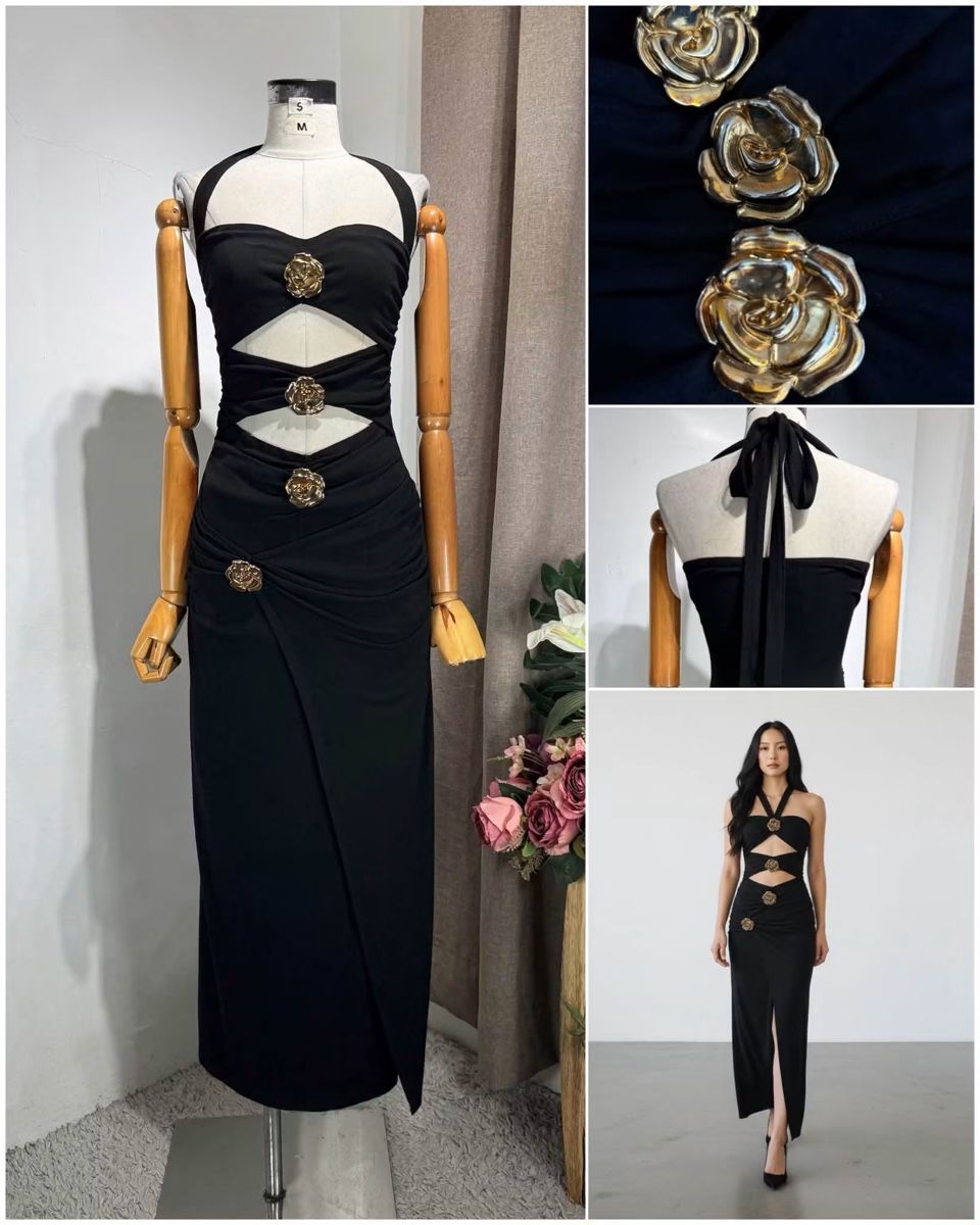 Robes: Black  Viscose Midi Dress – D'occasion à St.Josefen par lop_lh8d