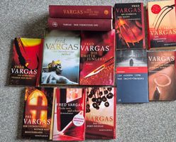 12x Fred Vargas Krimis Sammlung (Adamsberg u.a.)