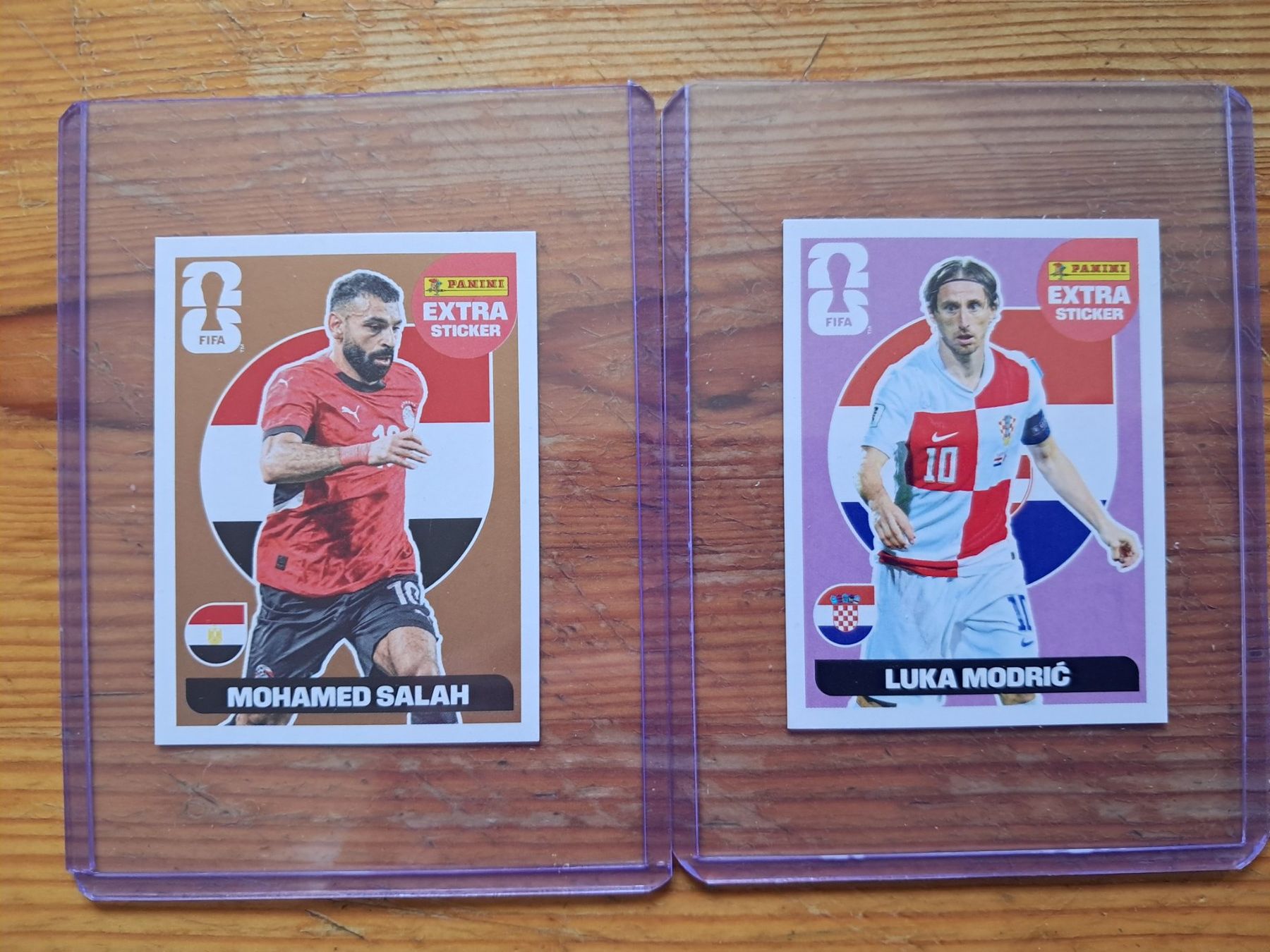Panini Sammelbilder & Trading cards: Modrić und Salah Panini 2026 Extra Sticker – Neu (gemäss Beschreibung) aus Zürich von kuni