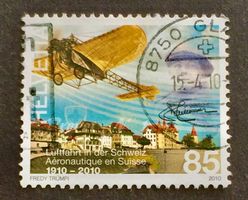 Nr.1338 Luftfahrt in der Schweiz 1910-2010 Ernest Failloubaz