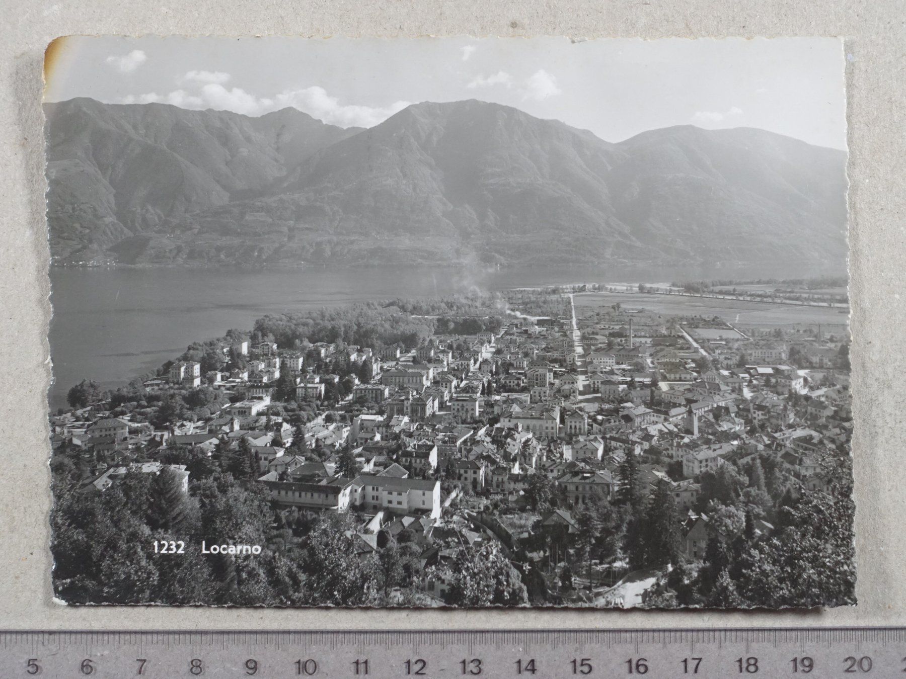 Cartoline postali: Locarno – Usato da Lenzburg venduto da fh1