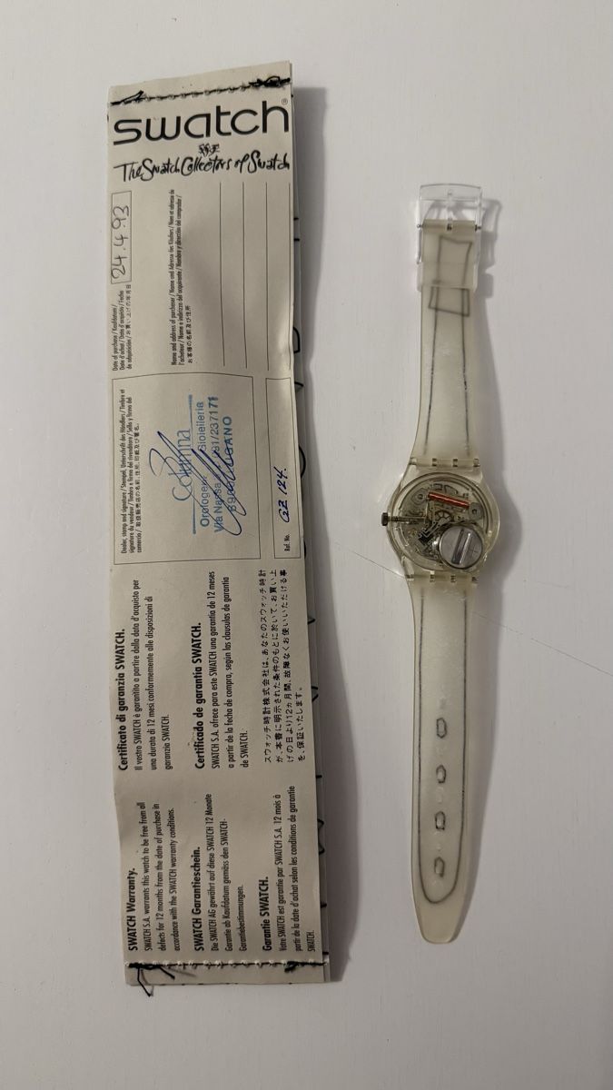 Swatch Orologi: Swatch Scribble 1993 - Ungetragen - OVP – Nuovo (secondo la descrizione) da Vacallo venduto da na_qs2h 1