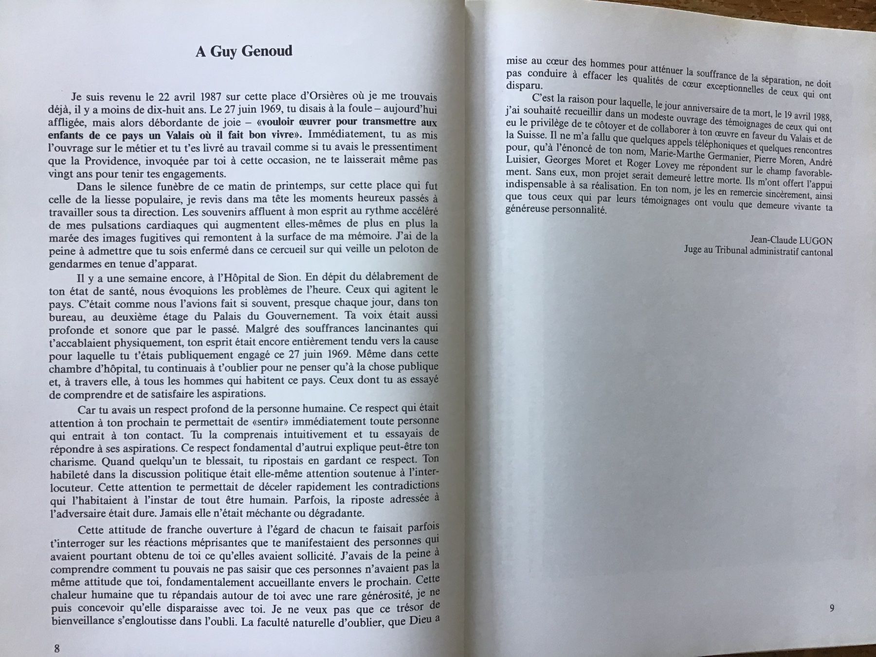 Livres: Guy Genoud – D'occasion à Fully par Ruby97 1