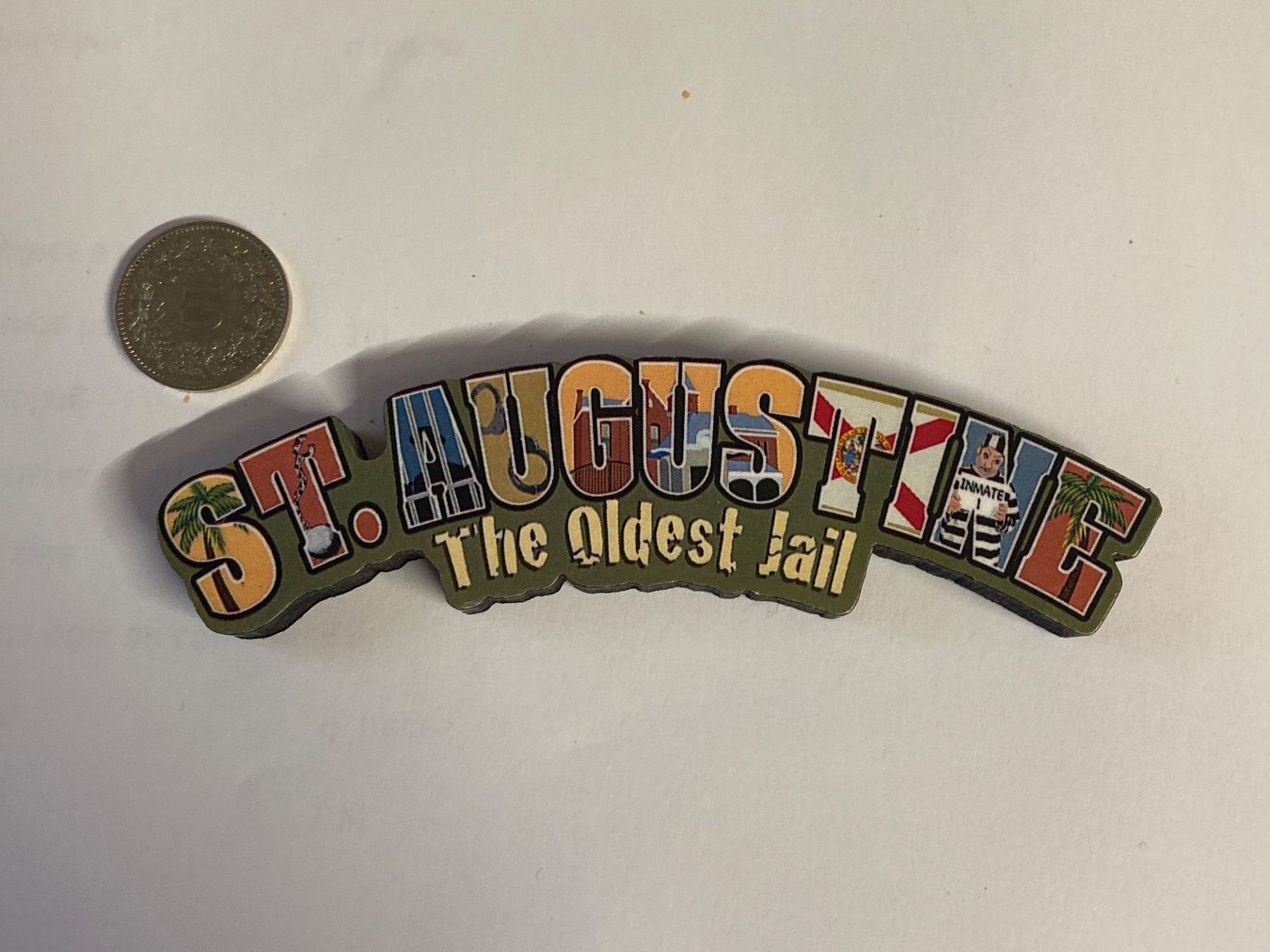 Magnets: Magnet -  St. Augustine Floride Souvenir USA – D'occasion à Le Brassus par cinema13