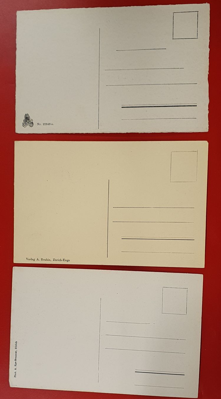 Cartoline postali: 3 Ansichtskarten Tschiertschen – Usato da Kreuzlingen venduto da Rschweiz1 1